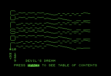 Screenshot of a set of line graphs representing melodic contours.