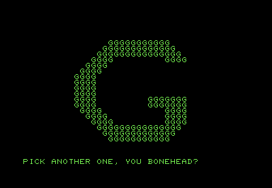 Screenshot of a large letter G composed of smaller letter G's.