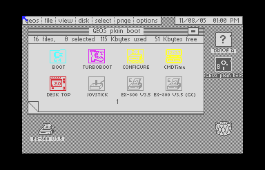 Screenshot of the desktop showing two drive icons.